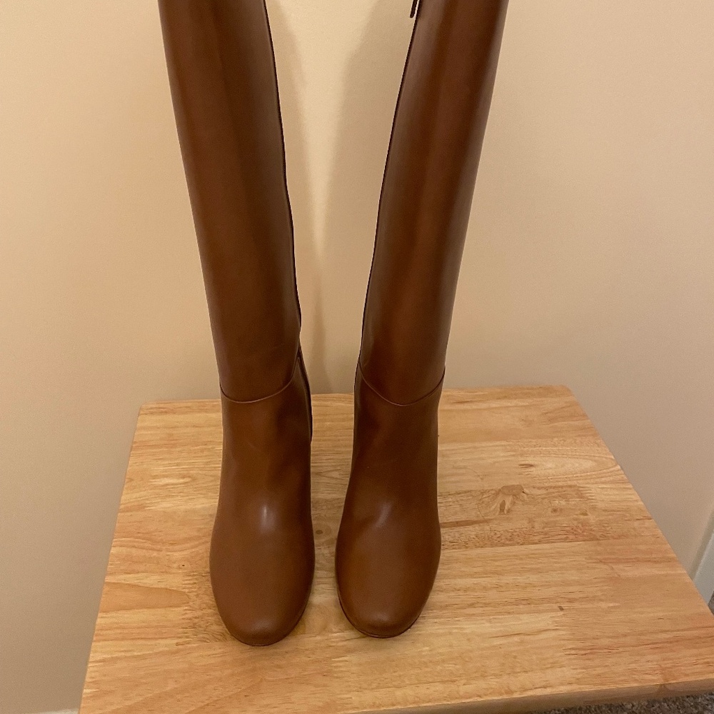 Leather boots
